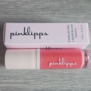 PINKLIPPS COSMETICS Everlasting Liquid Blush in Radiance (neutral pink) NEW